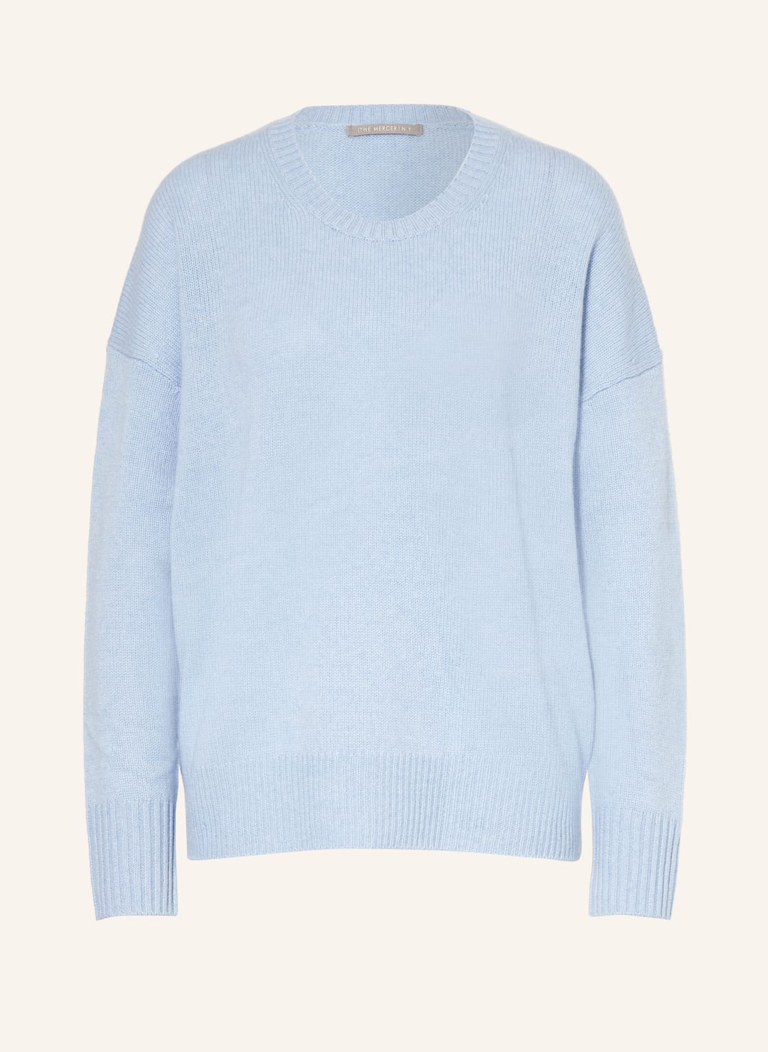 (The Mercer) N.Y. Cashmere-Pullover blau von (THE MERCER) N.Y.