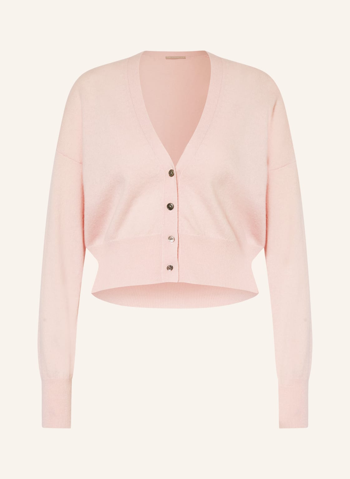 (The Mercer) N.Y. Cropped-Strickjacke Aus Cashmere rosa von (THE MERCER) N.Y.