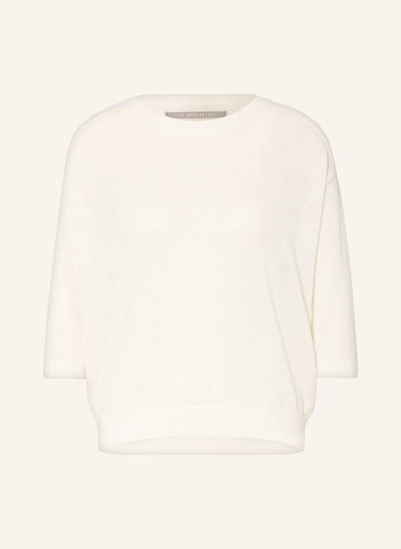 (The Mercer) N.Y. Leinenpullover Mit 3/4-Arm weiss von (THE MERCER) N.Y.