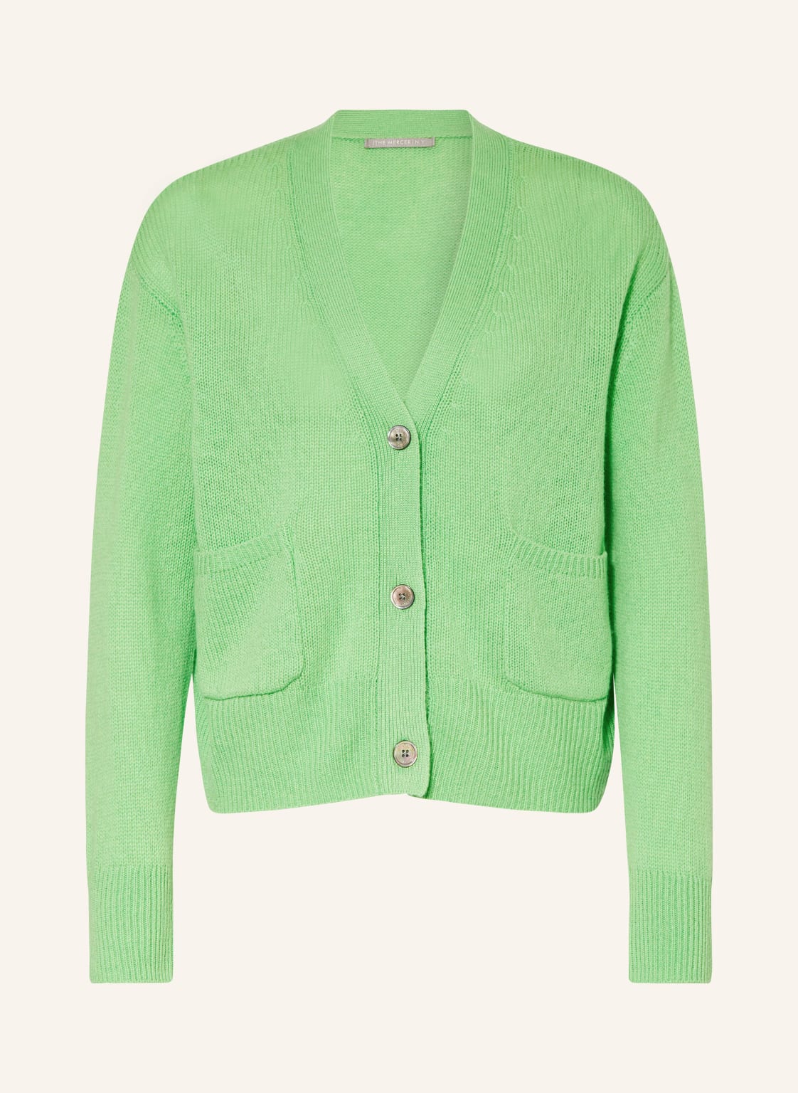 (The Mercer) N.Y. Strickjacke Aus Cashmere gruen von (THE MERCER) N.Y.