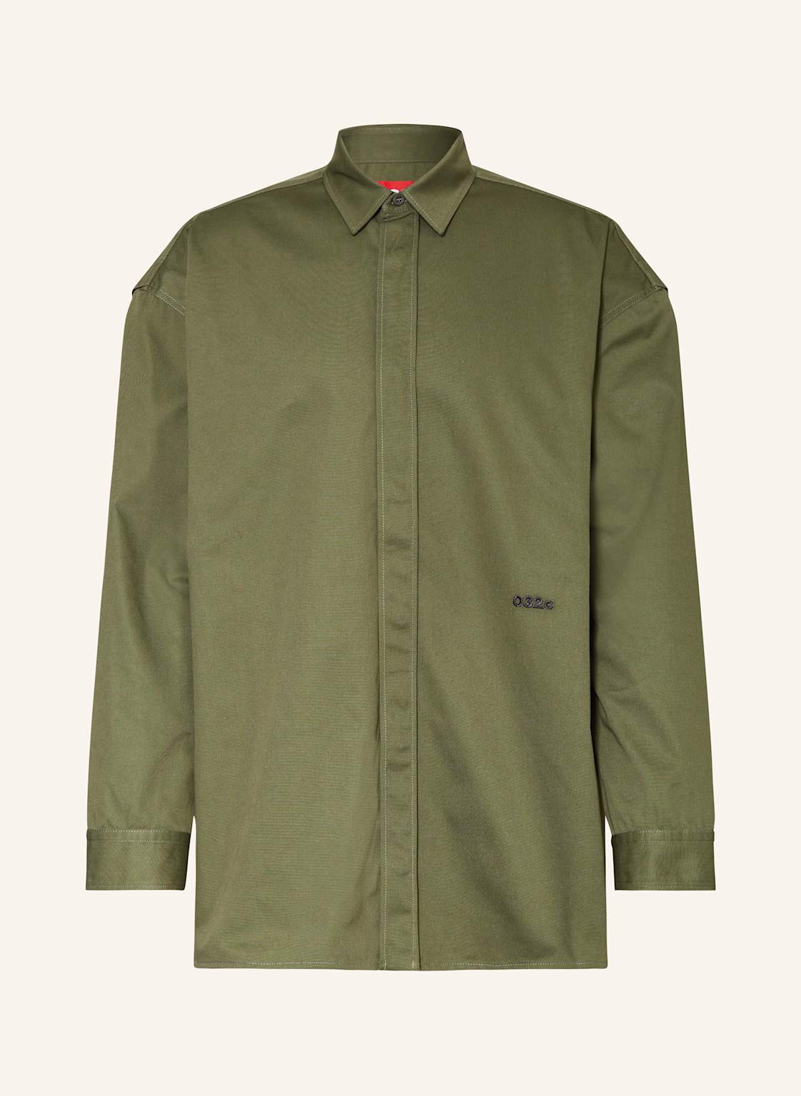 032c Oversized-Hemd Comfort Fit gruen 032c Oversized-Hemd Comfort Fit gruen von 032c