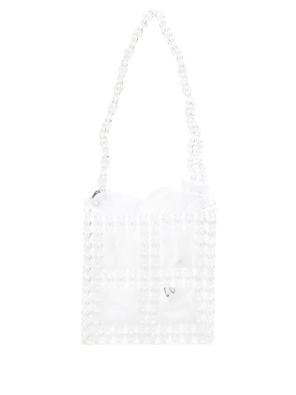 0711 Tekla bucket bag - White von 0711