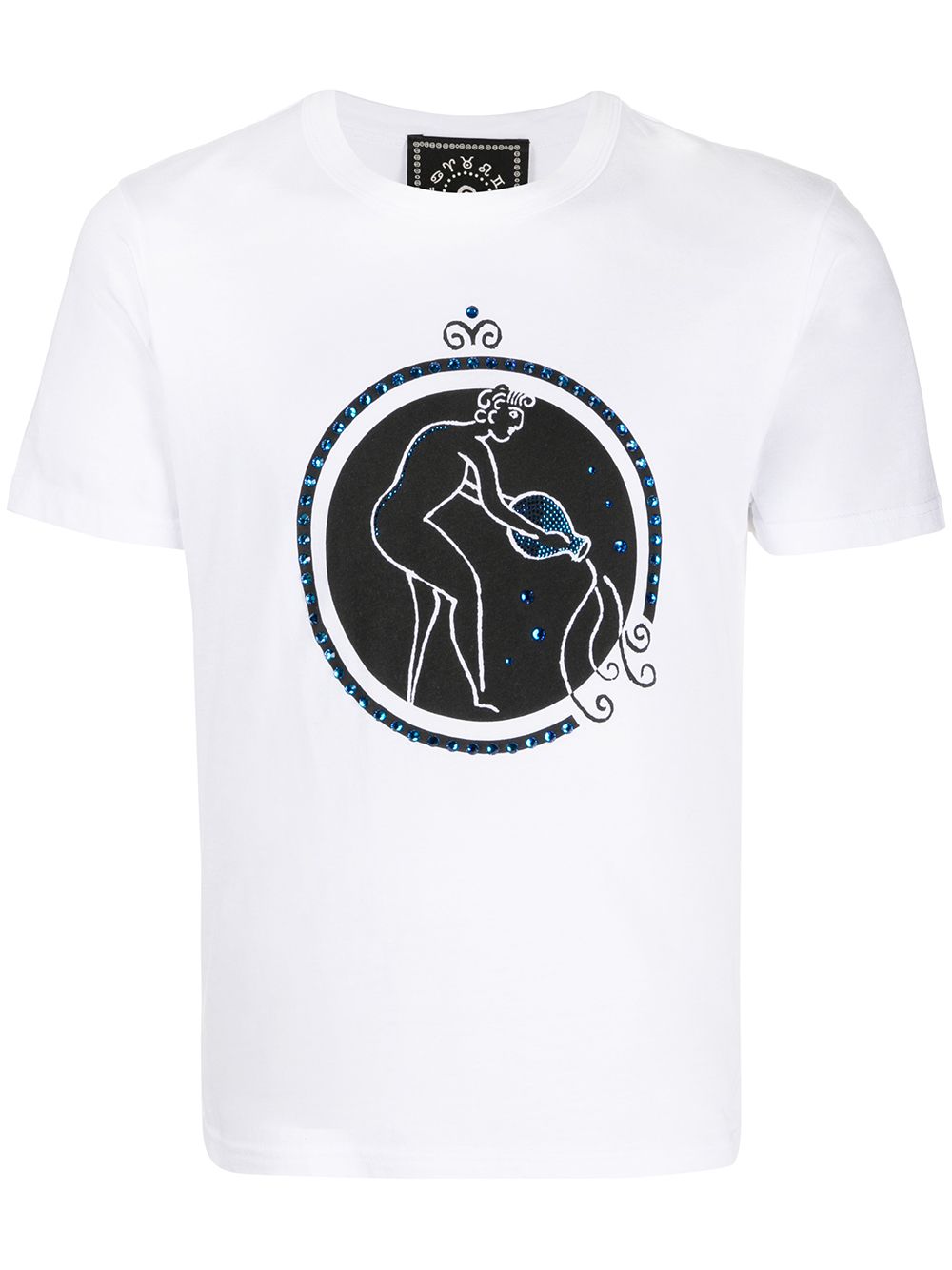 10 CORSO COMO Aquarius print T-shirt - White von 10 CORSO COMO