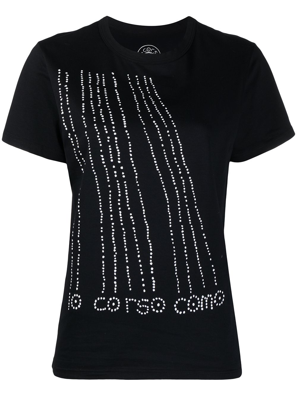 10 CORSO COMO graphic-print T-shirt - Black von 10 CORSO COMO