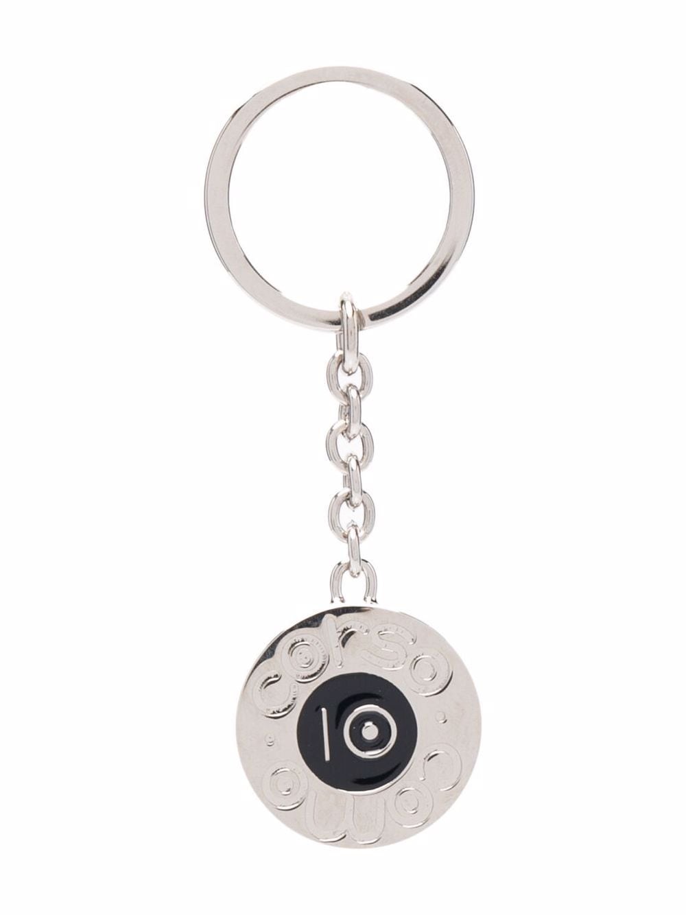 10 CORSO COMO logo charm keyring - Silver von 10 CORSO COMO