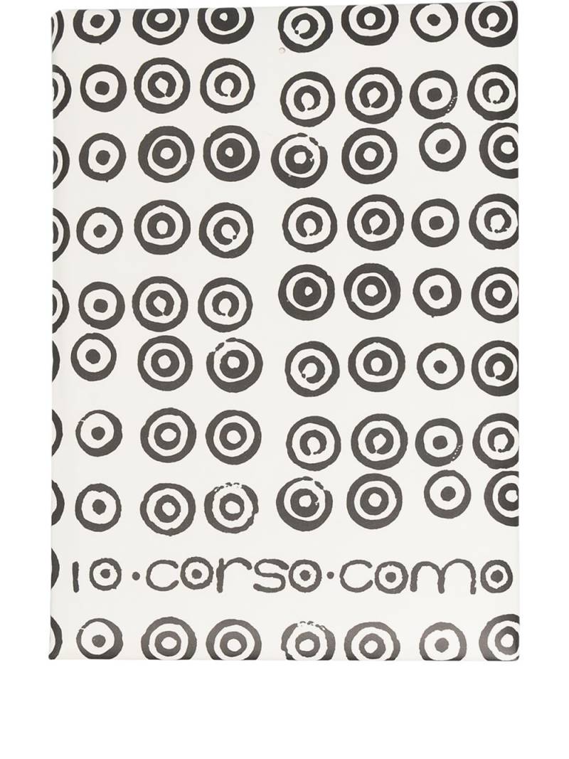 10 CORSO COMO logo-print two-tone notebook - White von 10 CORSO COMO