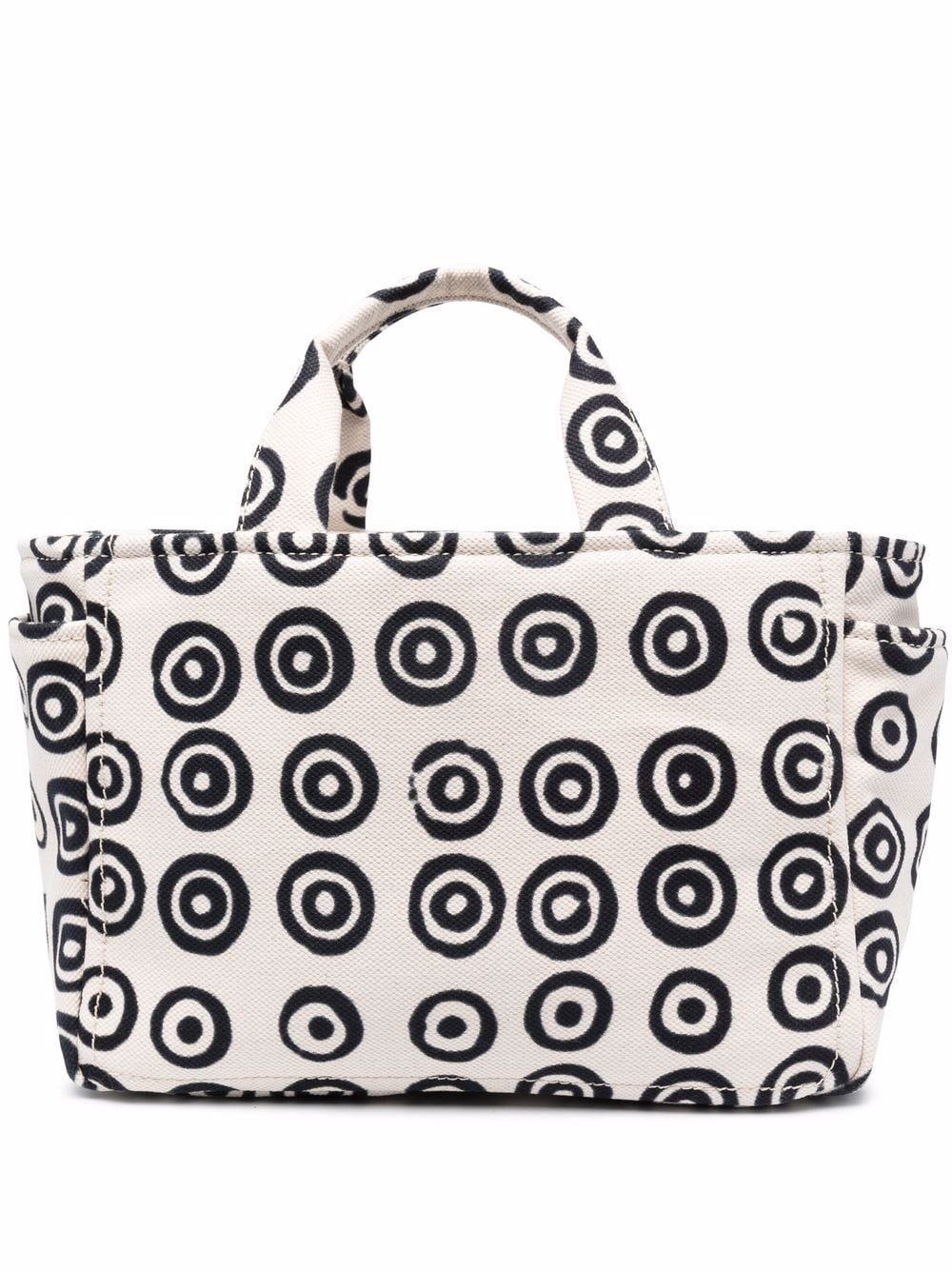 10 CORSO COMO spot-print tote bag - White von 10 CORSO COMO