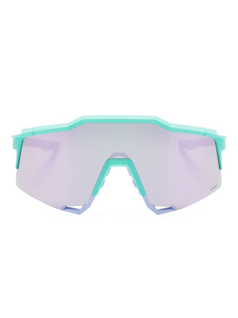 100% Eyewear SPEEDCRAFT® oversized-frame sunglasses - Green von 100% Eyewear