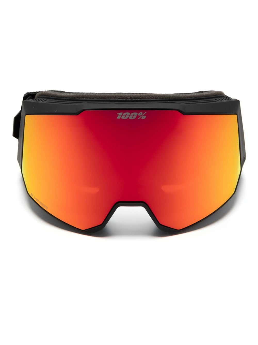 100% Eyewear Snowcraft mirrored goggles - Black von 100% Eyewear