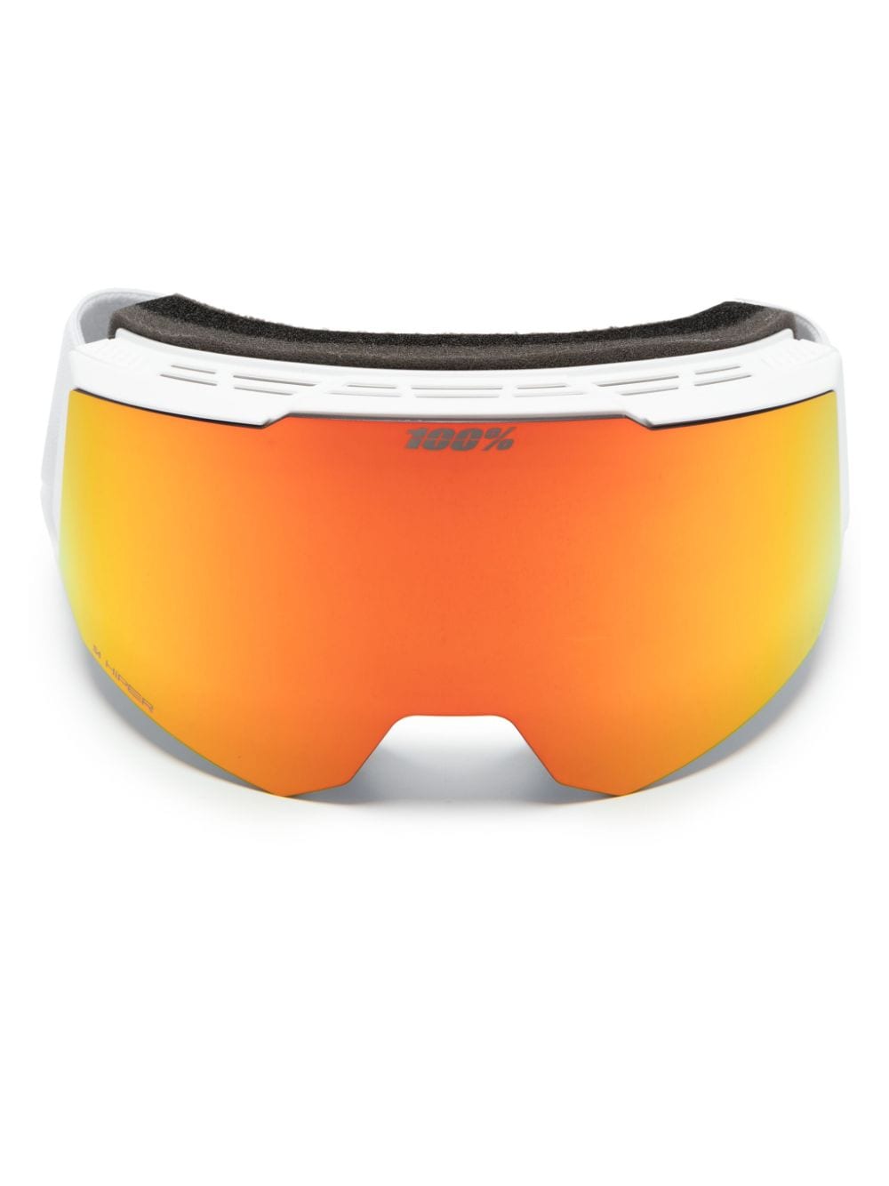 100% Eyewear Snowcraft mirrored ski goggles - White von 100% Eyewear