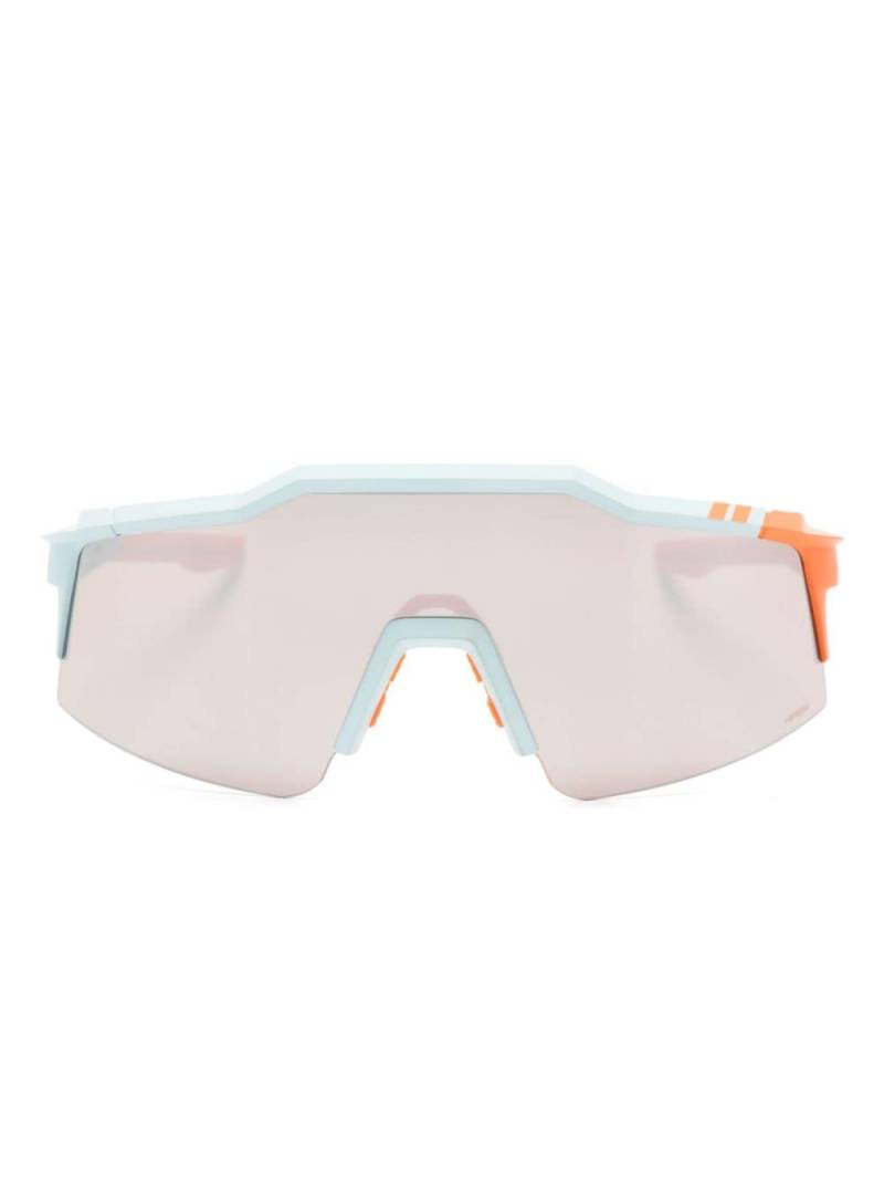 100% Eyewear Speedcraft oversize-frame sunglasses - Blue von 100% Eyewear