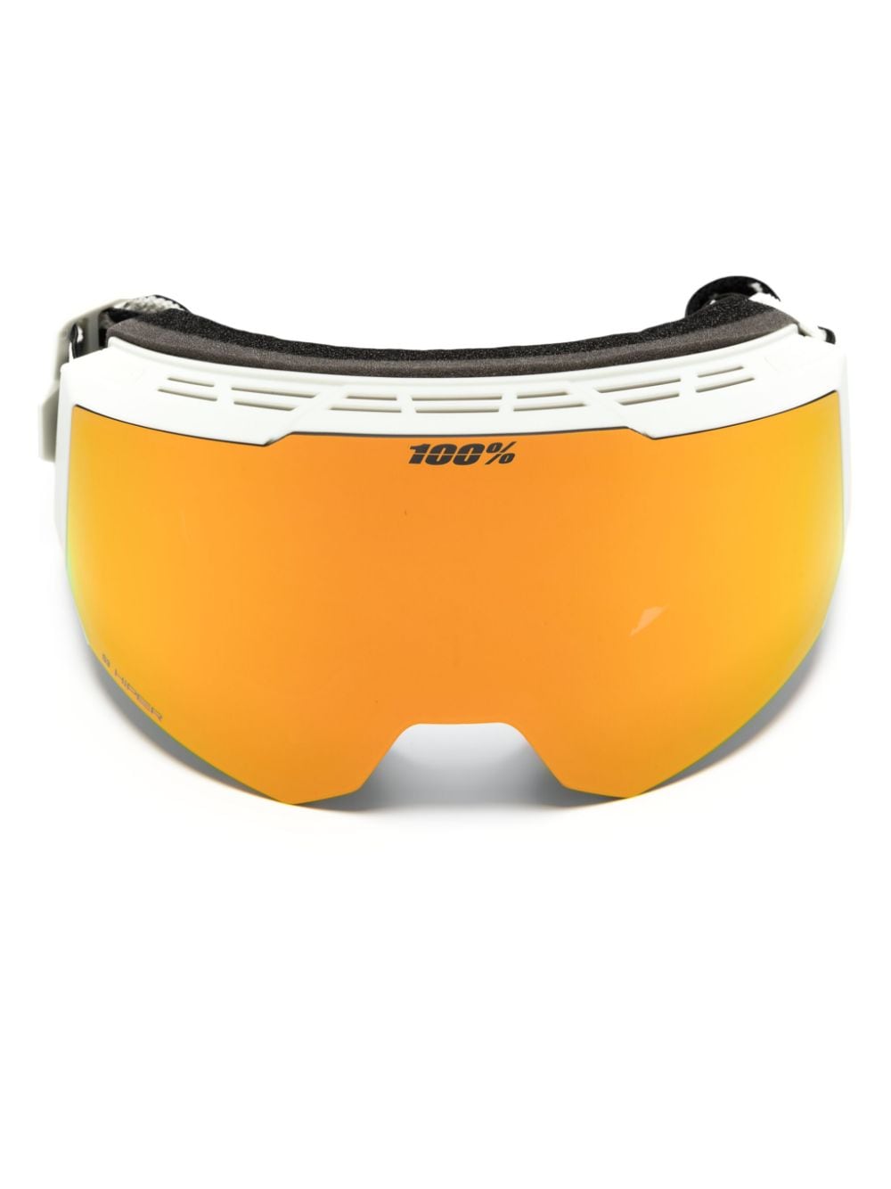 100% Eyewear The Snowcraft mirrored goggles - Orange von 100% Eyewear
