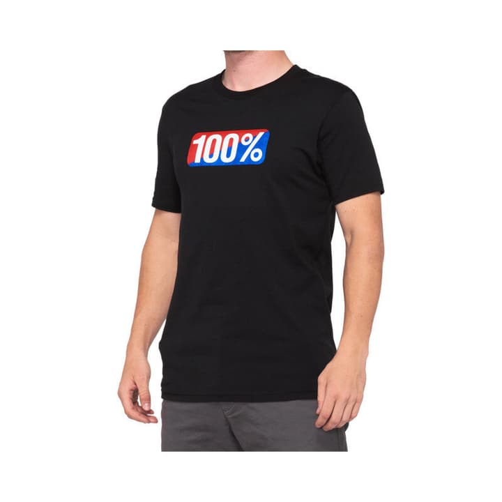 100% Classic T-Shirt schwarz von 100%