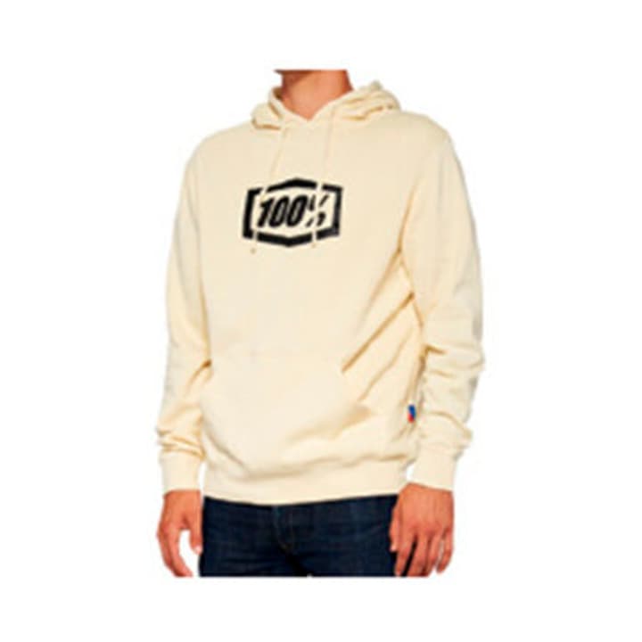 100% Icon Hoodie hellbeige von 100%