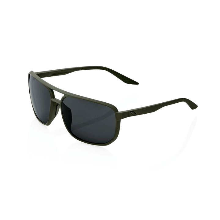100% Konnor Sportbrille dunkelgrün von 100%