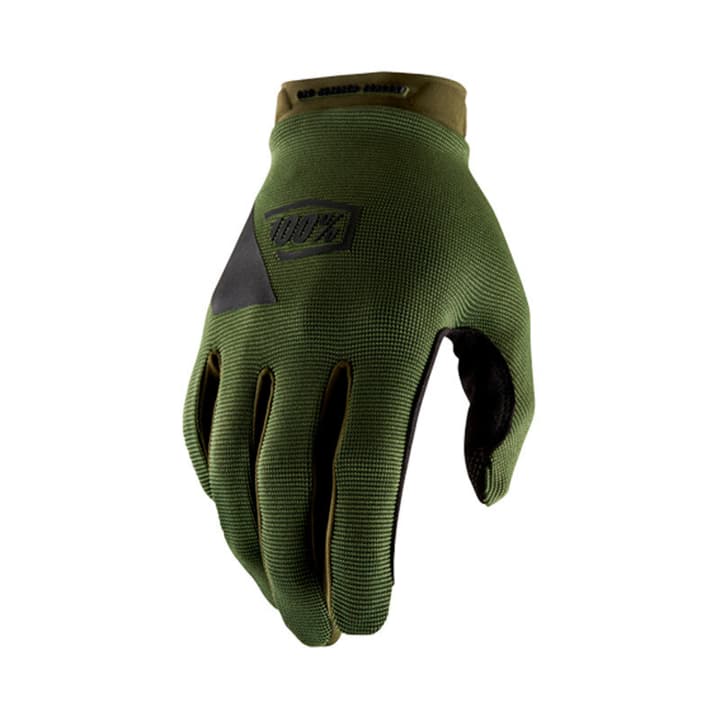 100% Ridecamp Bike-Handschuhe olive von 100%