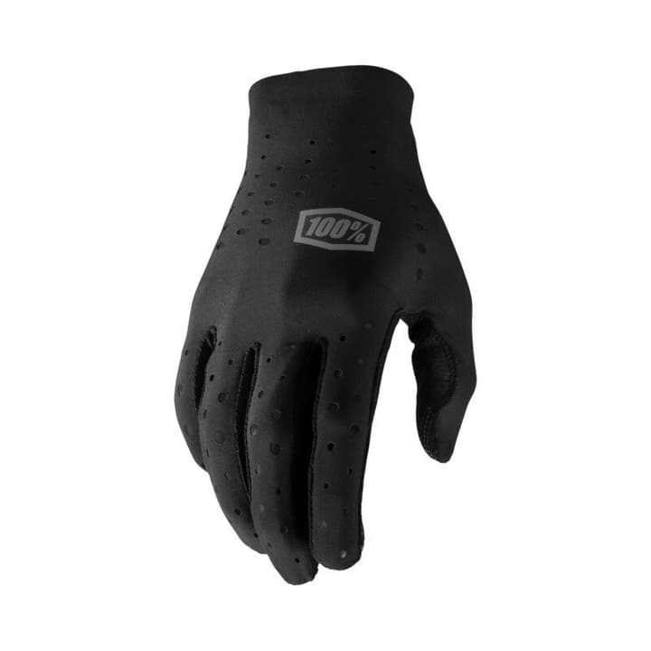 100% Sling Bike-Handschuhe schwarz von 100%