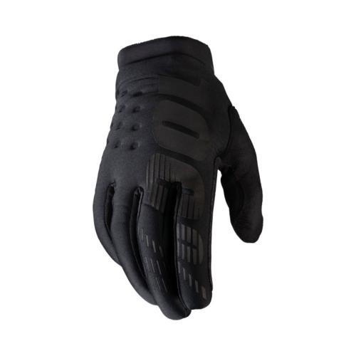 100% Brisker Women´s Gloves - black M von 100percent