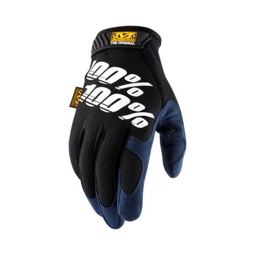 100% Handschuhe Mechanix Original - schwarz (Grösse: S) von 100percent