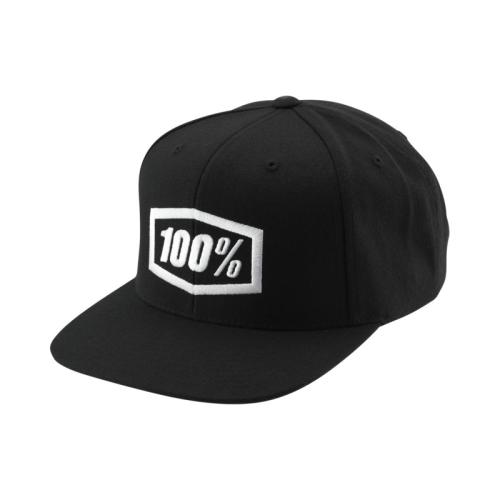 100% Hut Icon Youth Snapback - schwarz von 100percent