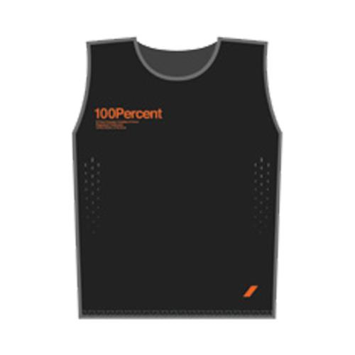 100% R-Core Concept BIB Jersey - noir L von 100percent