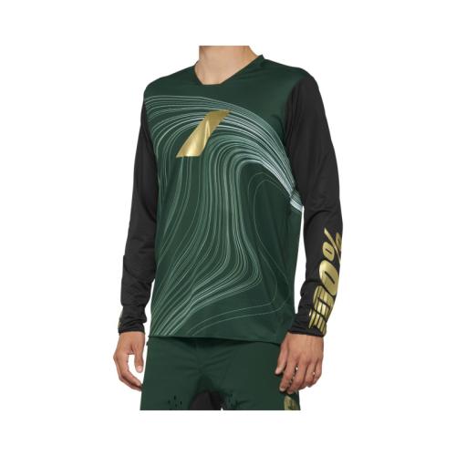 100% R-Core X LE Jersey vert M von 100percent