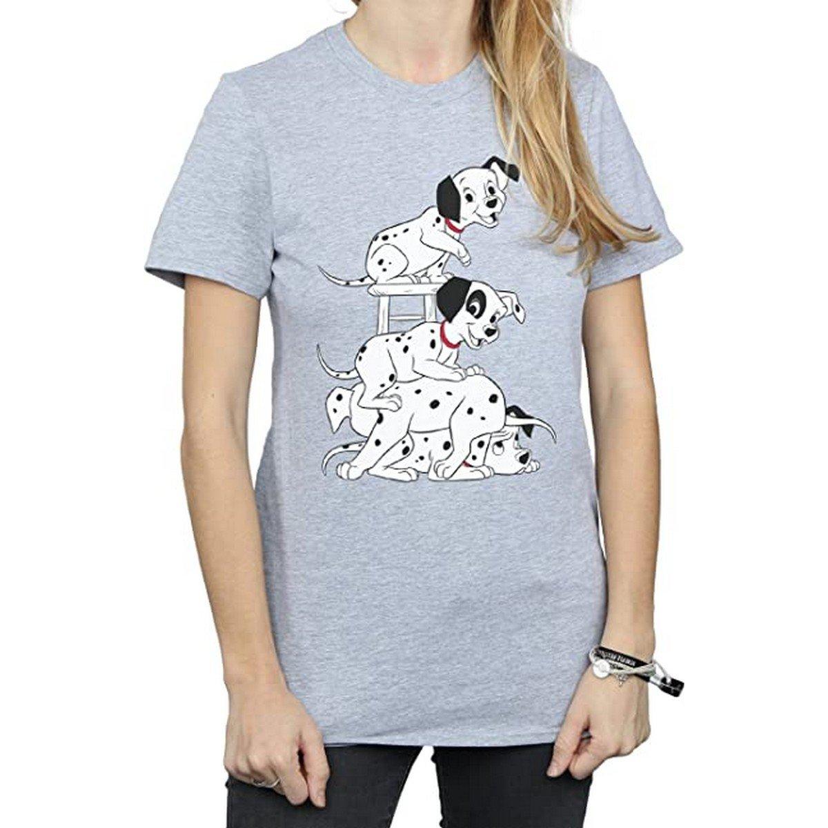 Tshirt Damen Grau L von 101 Dalmatians