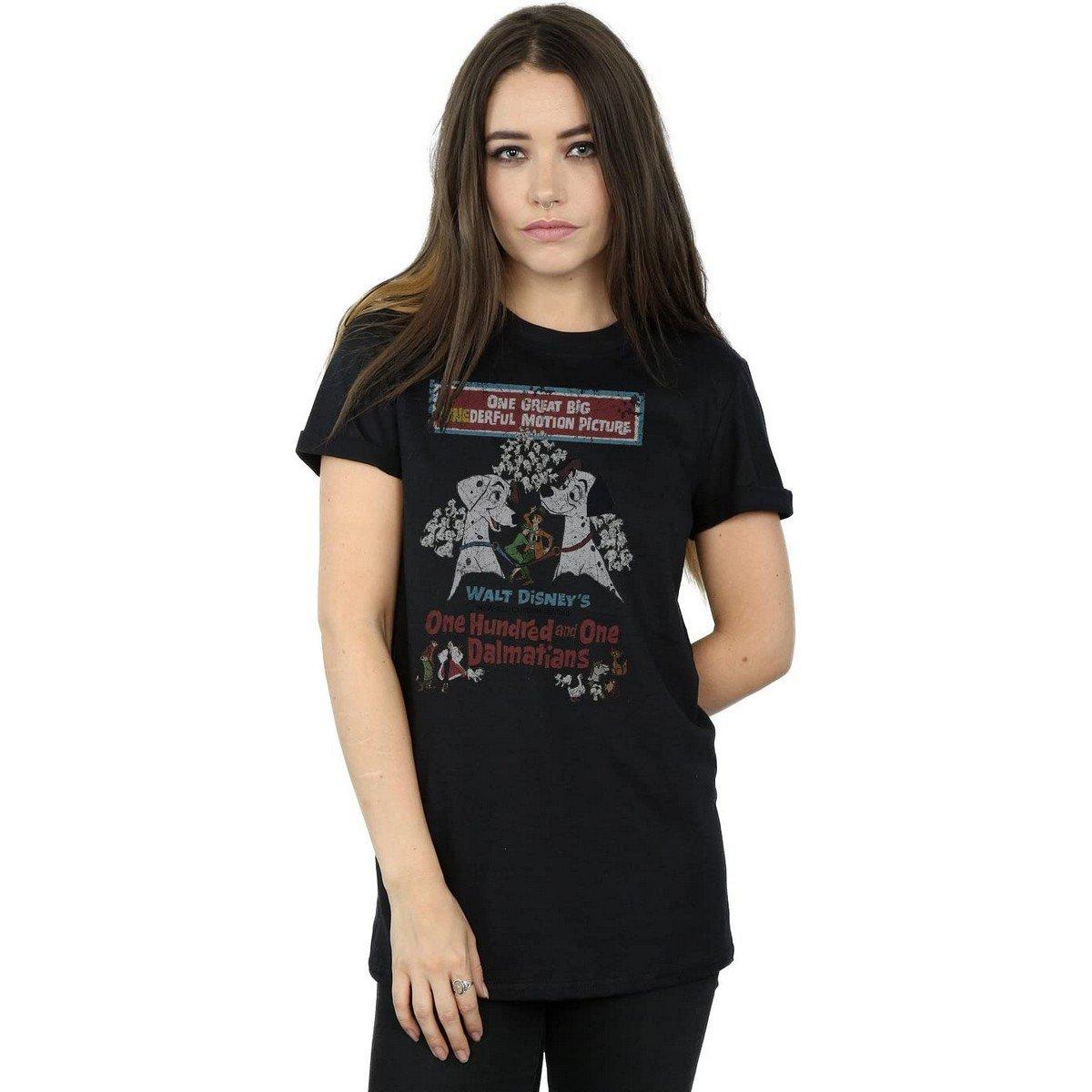 Tshirt Damen Schwarz M von 101 Dalmatians