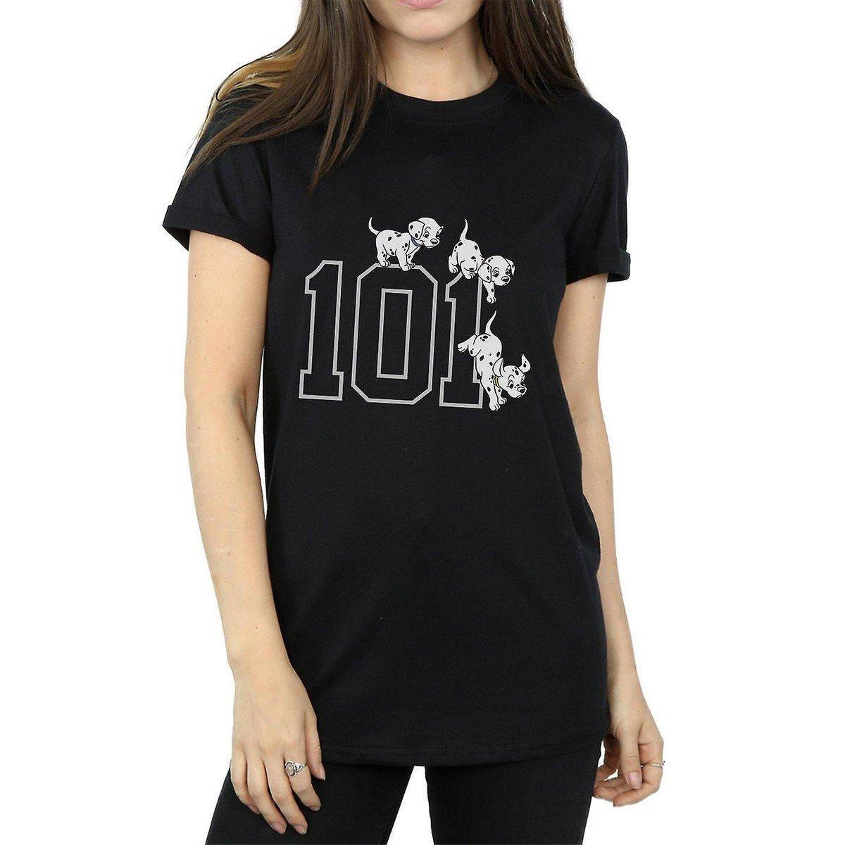 Tshirt Damen Schwarz XL von 101 Dalmatians