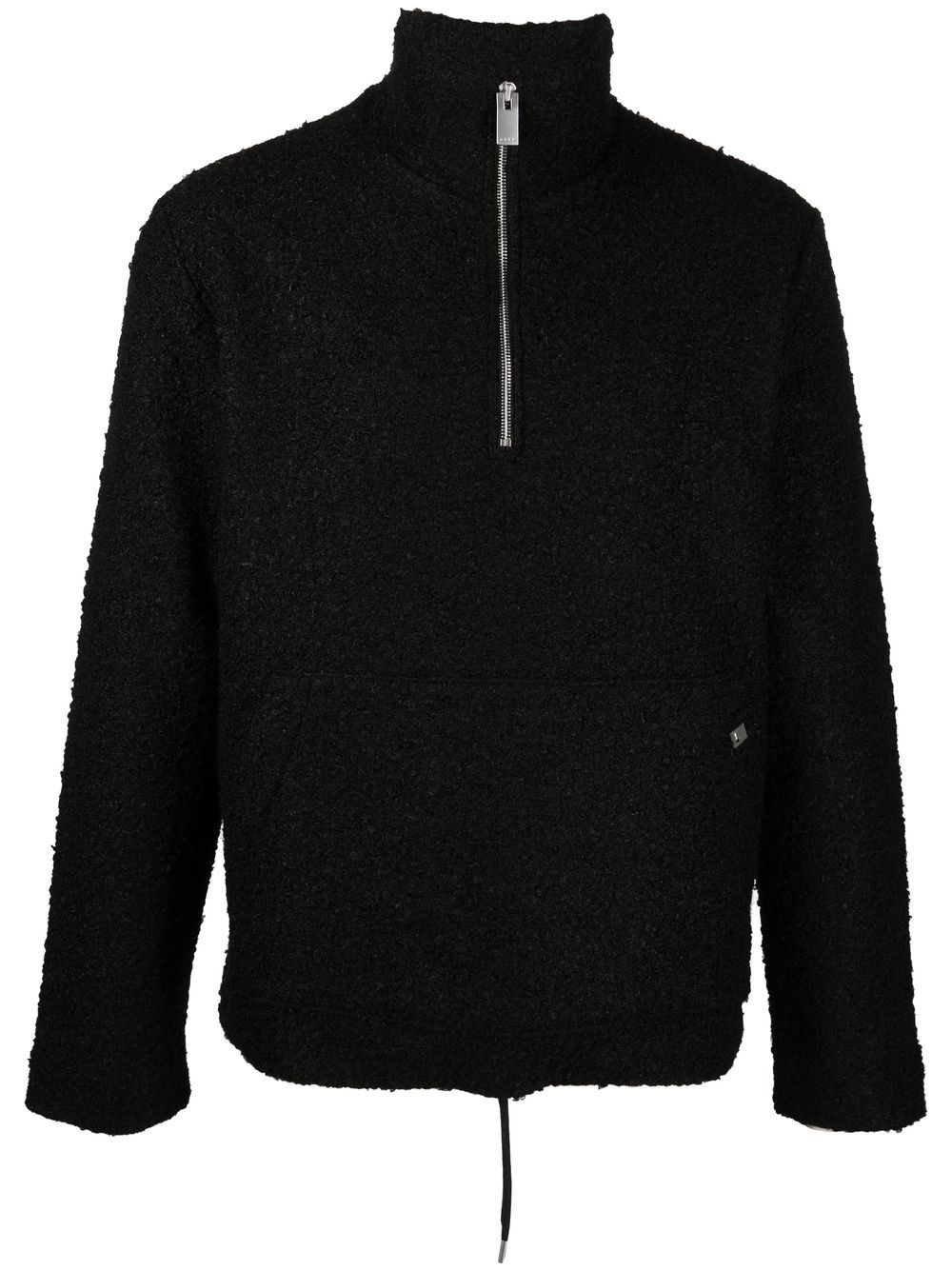 1017 ALYX 9SM Elevated half-zip sweater - Black von 1017 ALYX 9SM