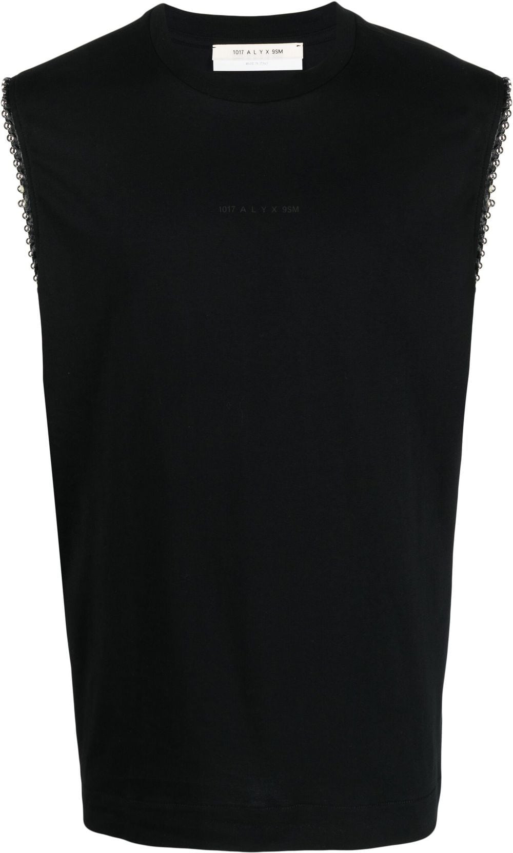 1017 ALYX 9SM ball-chain detail tank top - Black von 1017 ALYX 9SM