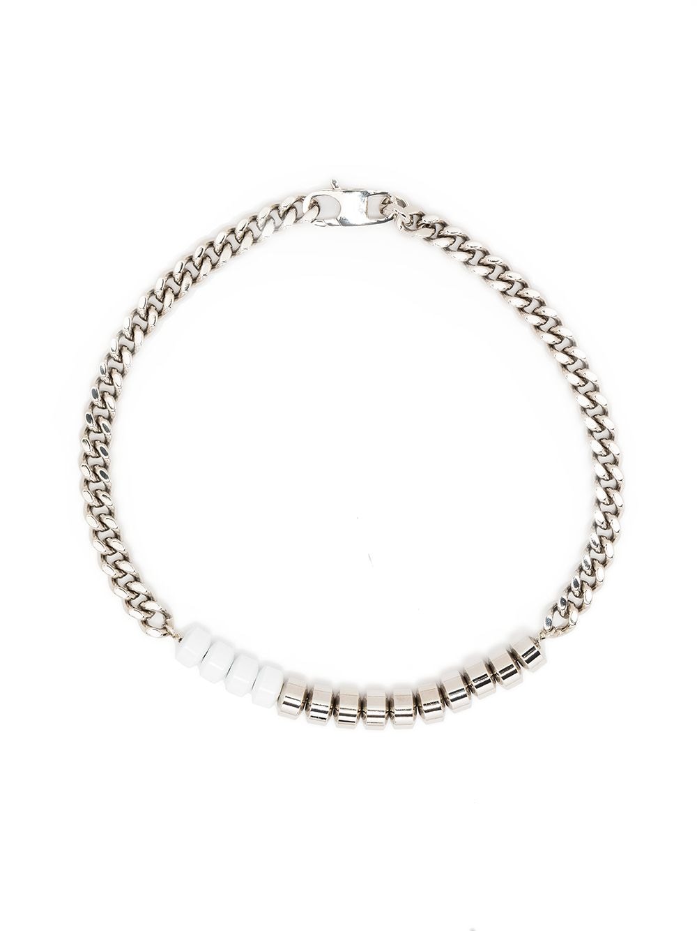 1017 ALYX 9SM beaded curb chain necklace - Silver von 1017 ALYX 9SM