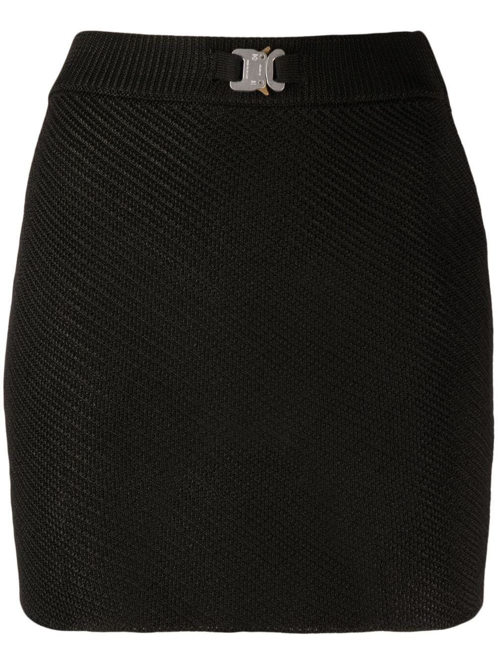 1017 ALYX 9SM buckle-detail knit miniskirt - Black von 1017 ALYX 9SM