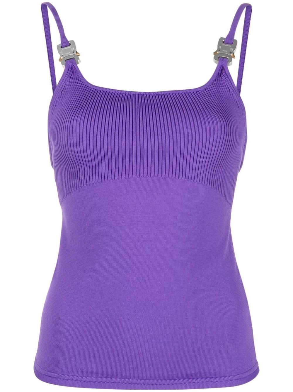 1017 ALYX 9SM buckle-detail ribbed vest - Purple von 1017 ALYX 9SM