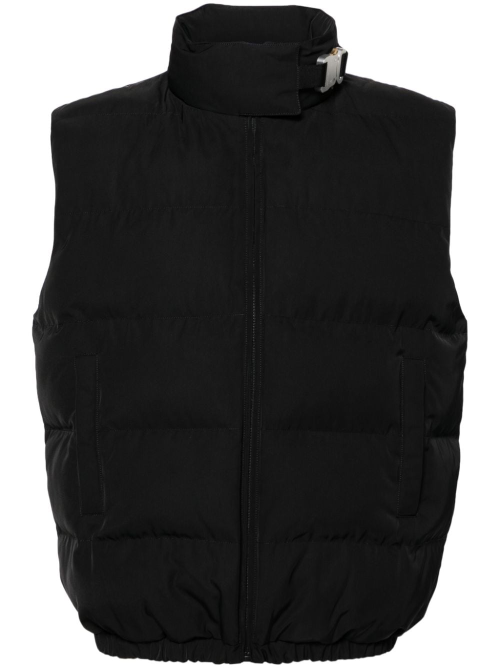 1017 ALYX 9SM buckled-neck padded gilet - Black von 1017 ALYX 9SM