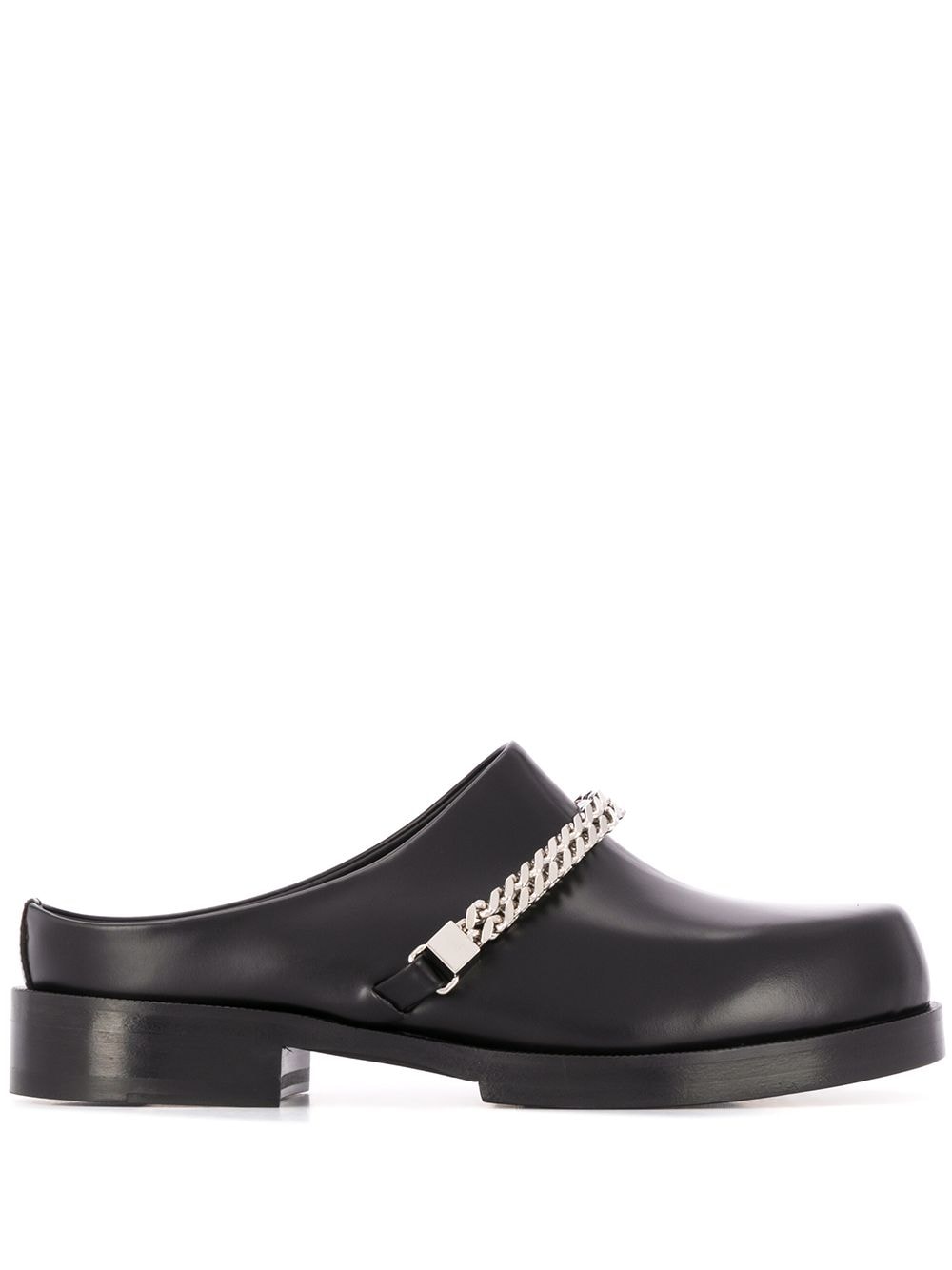 1017 ALYX 9SM chain-detail chunky mules - Black von 1017 ALYX 9SM