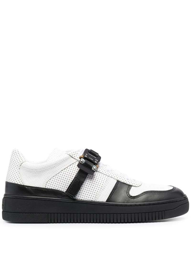 1017 ALYX 9SM colour block buckle strap sneakers - White von 1017 ALYX 9SM