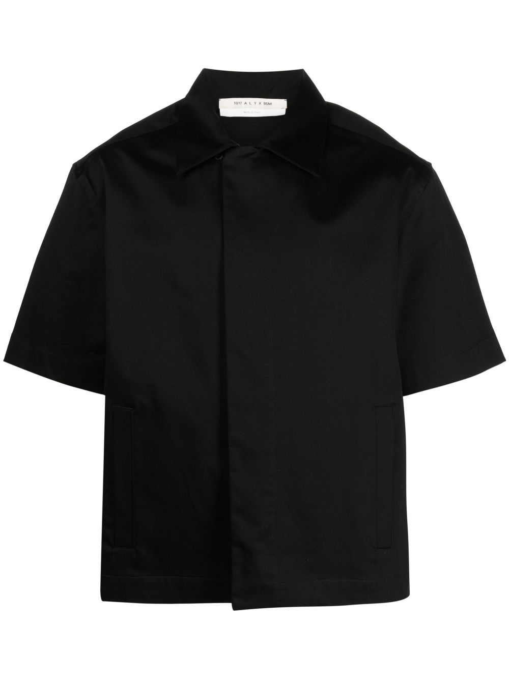 1017 ALYX 9SM concealed-front fastening shirt - Black von 1017 ALYX 9SM