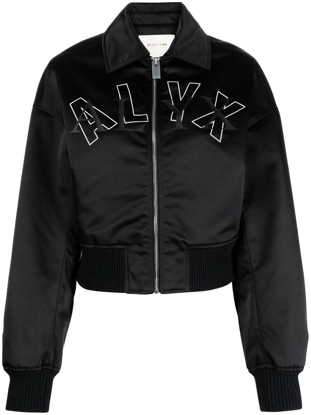 1017 ALYX 9SM embroidered logo bomber jacket - Black von 1017 ALYX 9SM