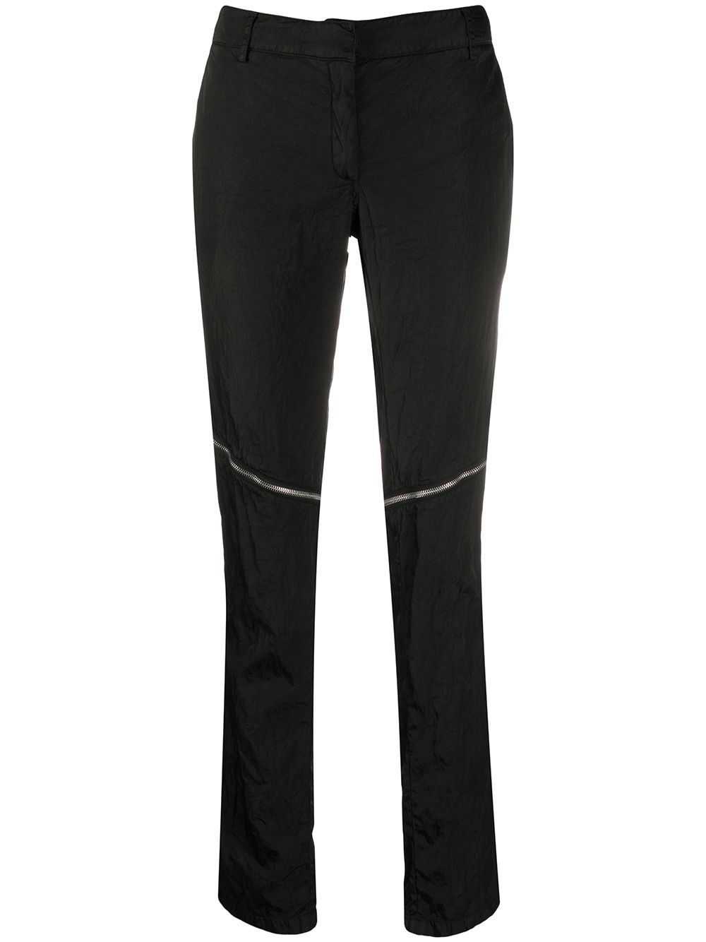 1017 ALYX 9SM front zipped skinny trousers - Black von 1017 ALYX 9SM
