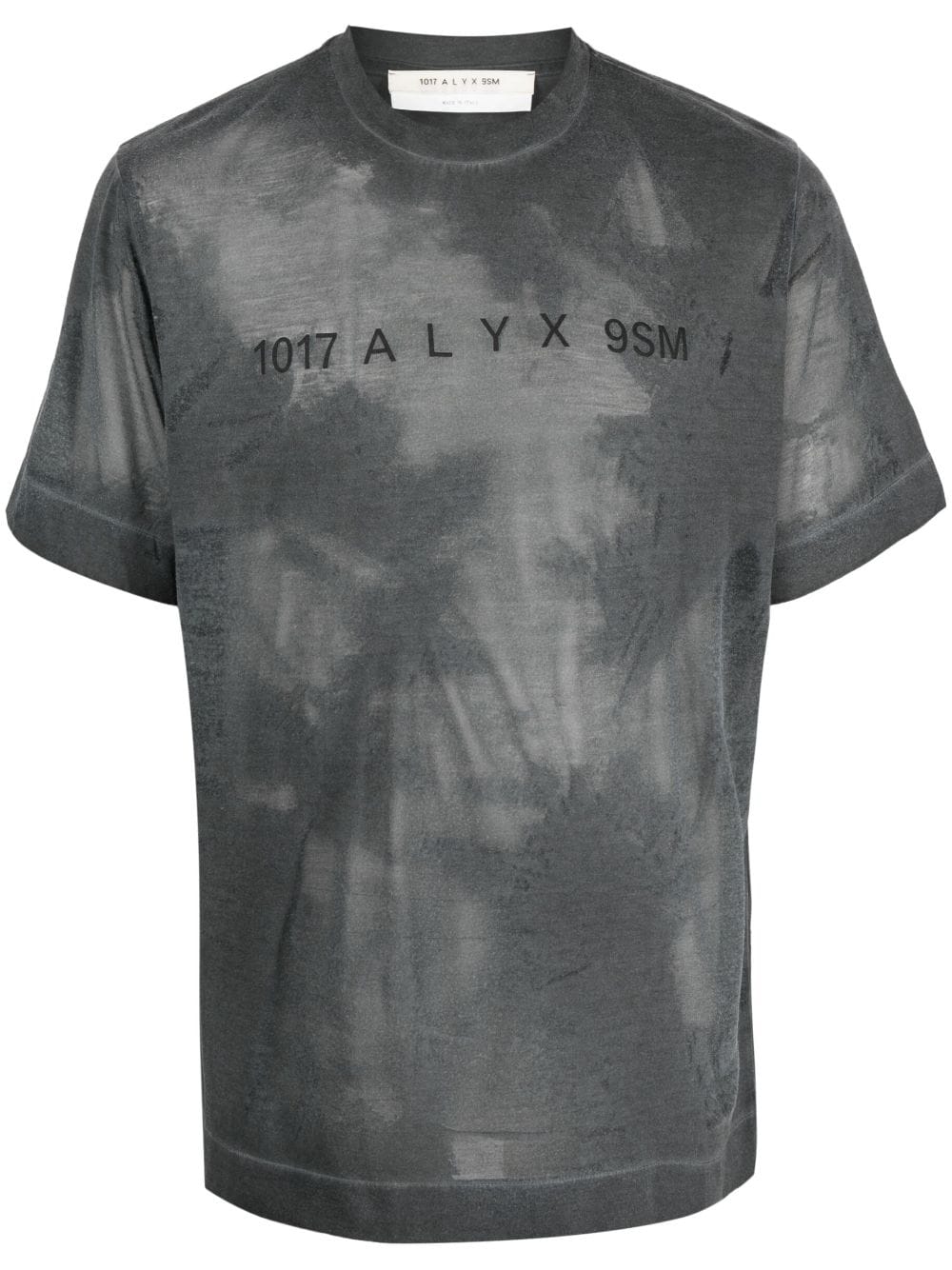 1017 ALYX 9SM graphic-print cotton-blend T-Shirt - Black von 1017 ALYX 9SM