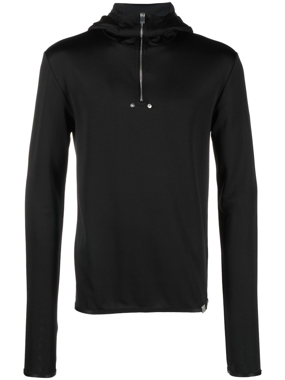 1017 ALYX 9SM half-zip long-sleeved sweatshirt - Black von 1017 ALYX 9SM