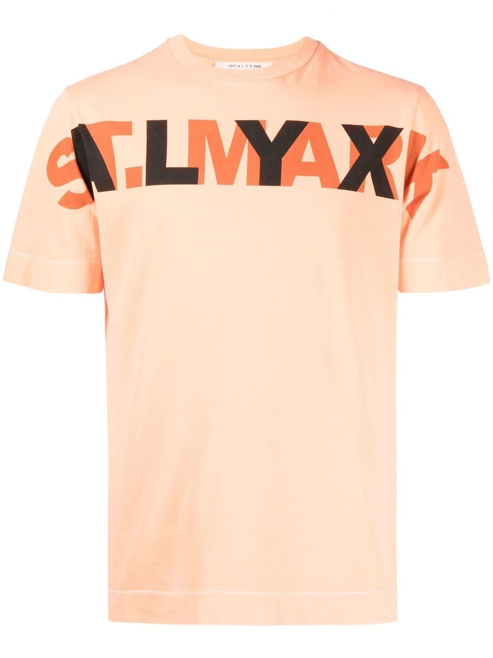1017 ALYX 9SM logo-print T-shirt - Orange von 1017 ALYX 9SM