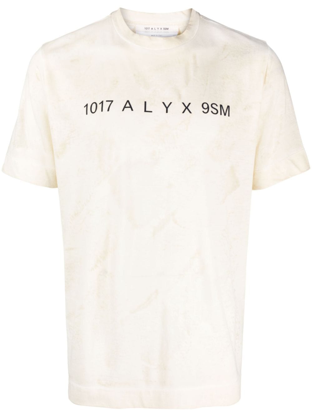 1017 ALYX 9SM logo-print detail T-shirt - Neutrals von 1017 ALYX 9SM