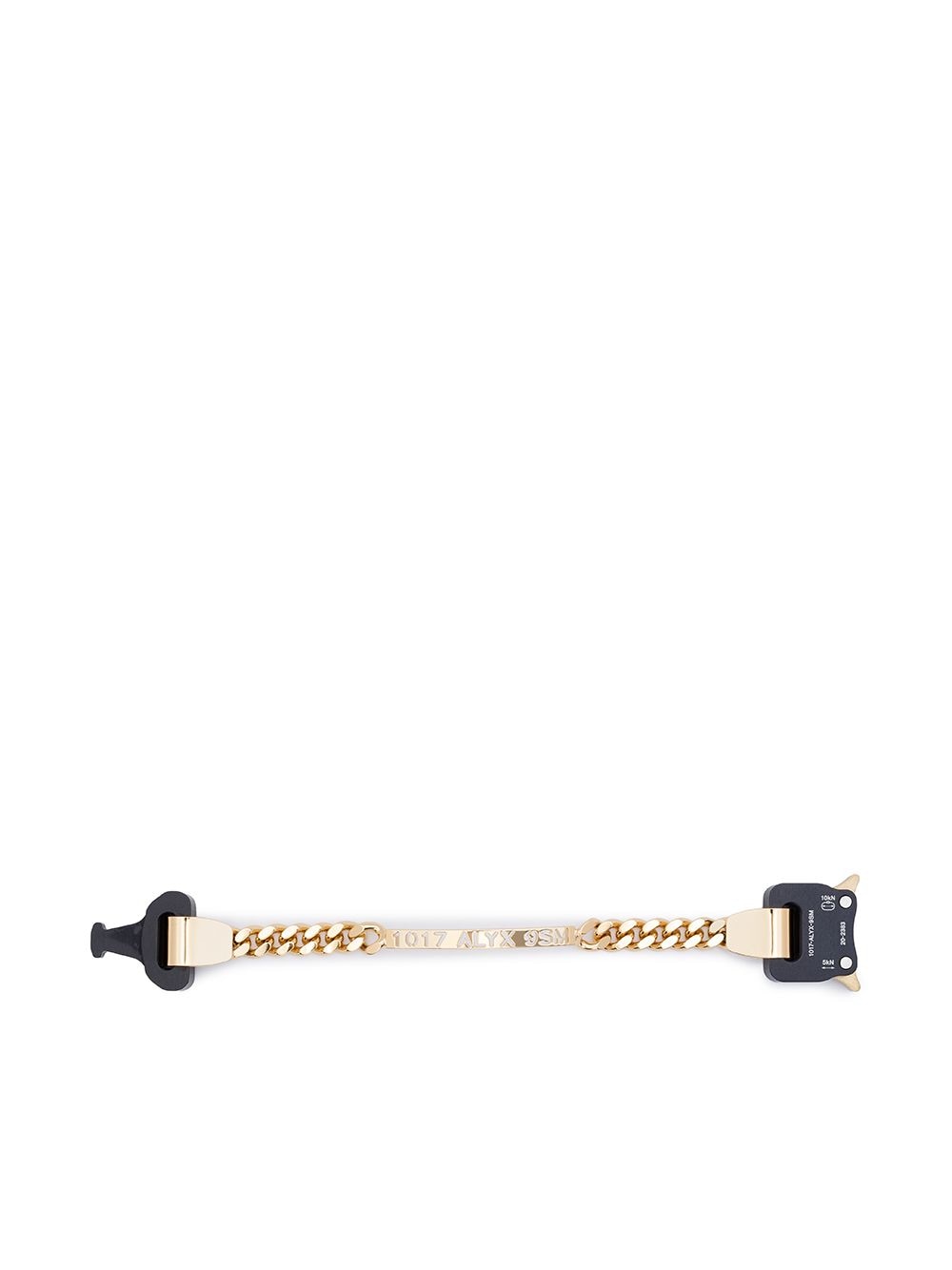 1017 ALYX 9SM openwork-logo curb chain bracelet - Gold von 1017 ALYX 9SM