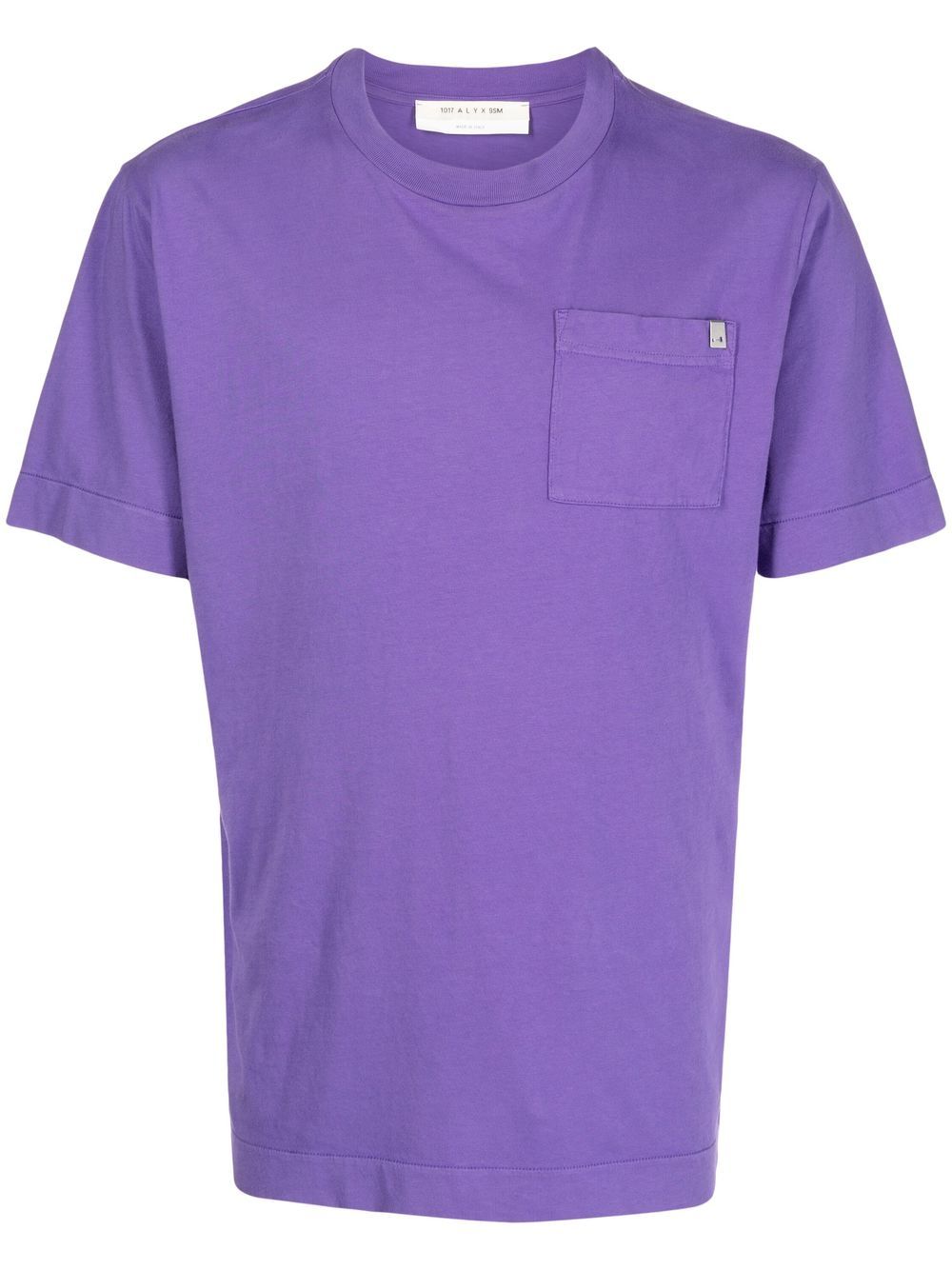 1017 ALYX 9SM patch-pocket cotton T-shirt - Purple von 1017 ALYX 9SM