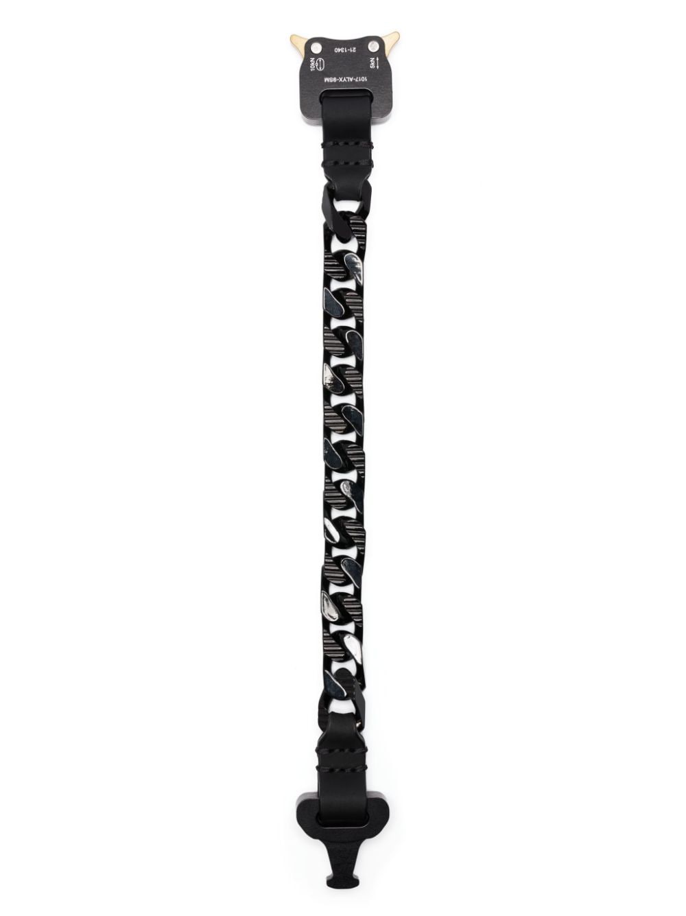 1017 ALYX 9SM rollercoaster-buckle chain bracelet - Black von 1017 ALYX 9SM