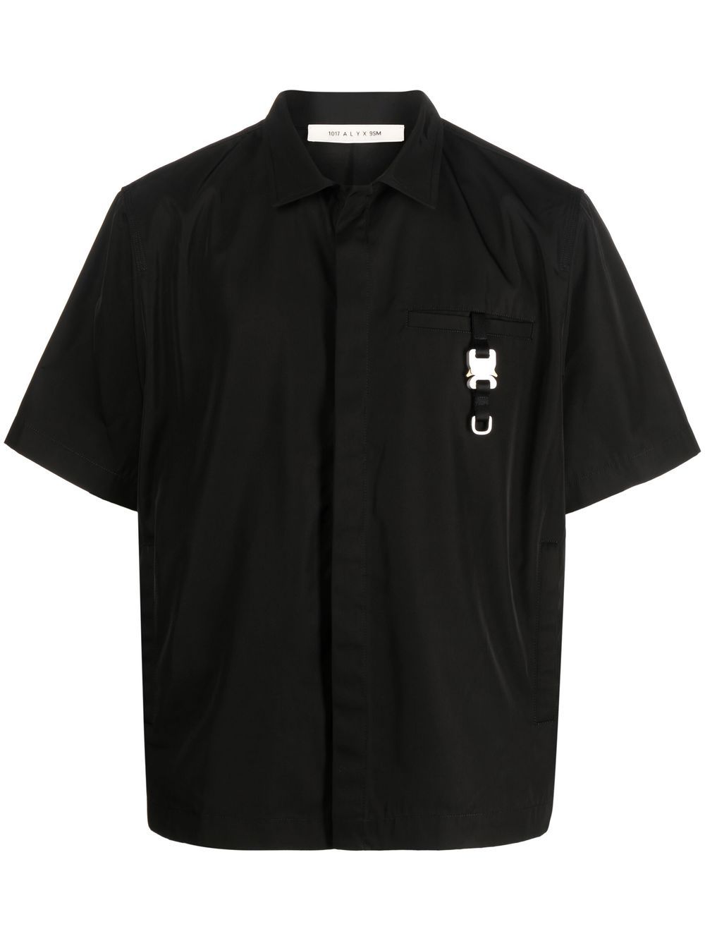 1017 ALYX 9SM short-sleeve button-up shirt - Black von 1017 ALYX 9SM