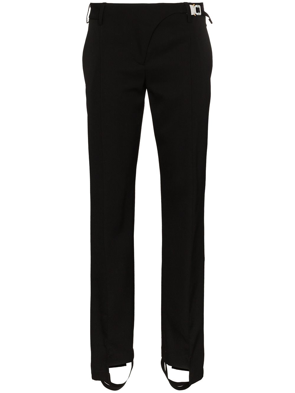 1017 ALYX 9SM stirrup slim-leg trousers - Black von 1017 ALYX 9SM