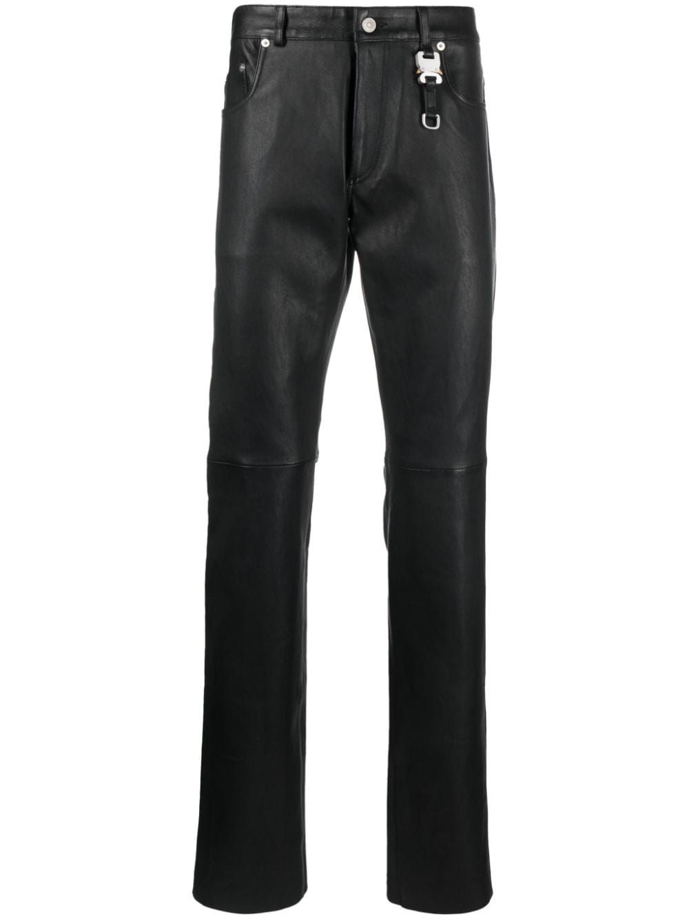 1017 ALYX 9SM straight-leg leather trousers - Black von 1017 ALYX 9SM